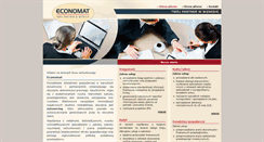 Desktop Screenshot of economat.pl