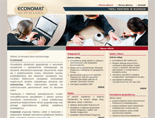 Tablet Screenshot of economat.pl